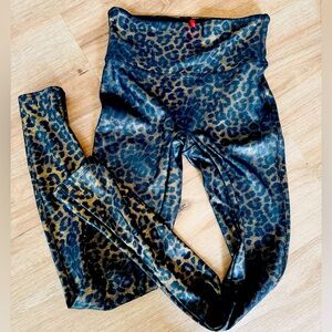 Spanx Leopard Print Leggings